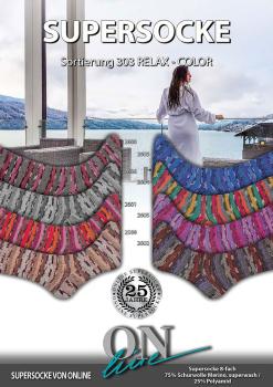 ONline Supersocke 8-fach Sortierung 303 Relax Color